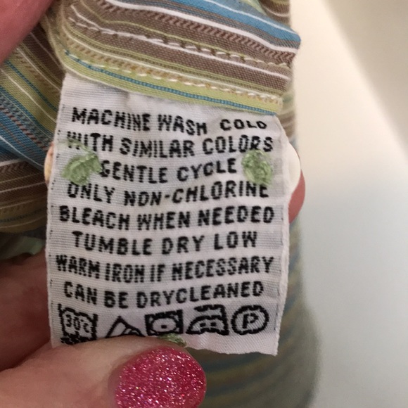 🏝RARE VINTAGE TOMMY BAHAMA INDIGO PALMS BUTTON DOWN SZ L EXCELLENT COND. - Picture 6 of 8